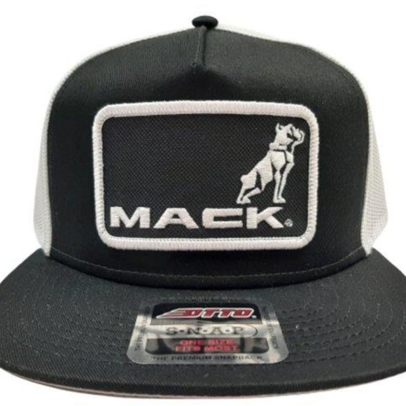 Retro Vintage Style Old Bulldog Logo Trucks Heavy Duty Hat Cap Flat Bill 80s 70s